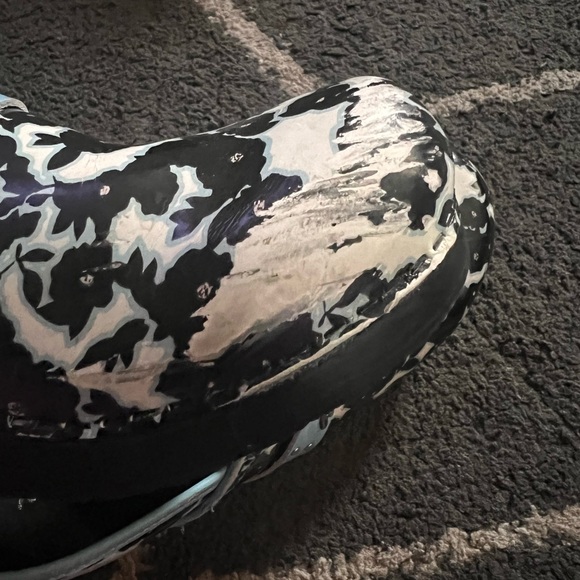 Koi by Sanita Blue Floral Original Danish Clogs Size 39 (7.5-8) - Picture 6 of 7